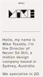Mobile Screenshot of miketosetto.com